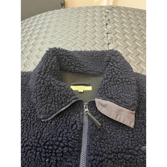 RARE Descendant by Tetsu Nishiyama Teddy Jacket Blue Japan Streetwear Fits L/XL - Picture 3 of 11